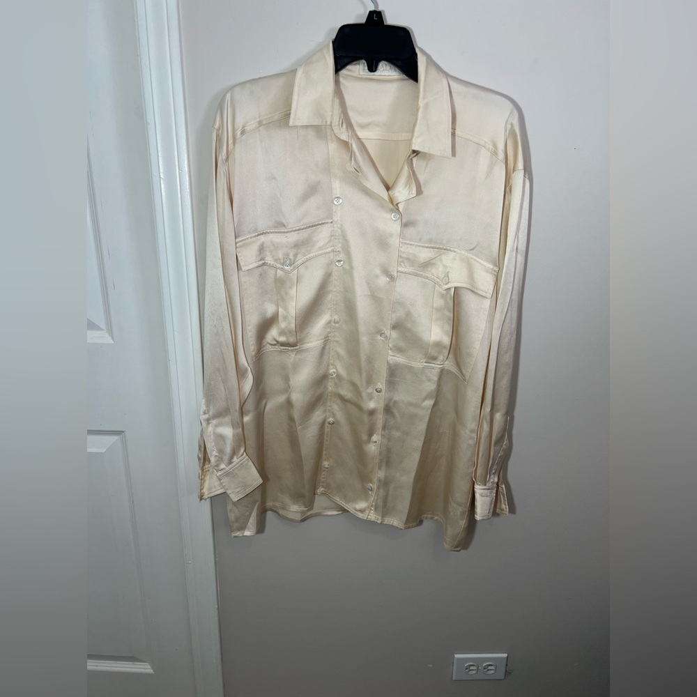 Escada Vintage 100% Silk Blouse
